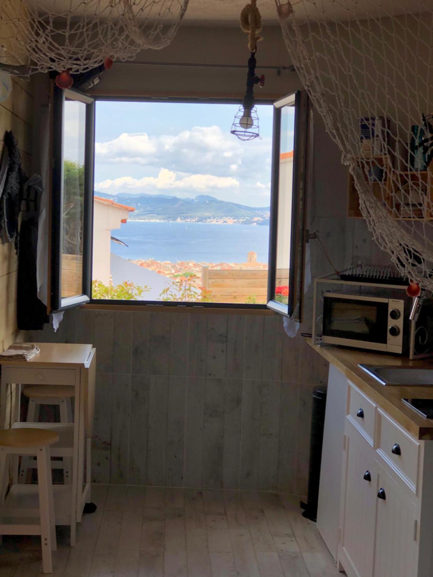 Apartamento studio pirate climatisé, avec terrasse La Ciotat Exterior foto